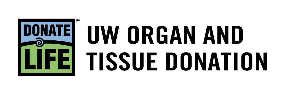 UW Health Organ and Tissue Donation brand logotype.